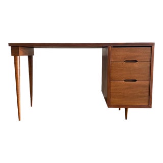 1960s Vintage Modern Teak Desk For Sale