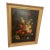 Mid 20th Century Large Floral Still Life Oil Painting by G. Weberwick – Gilt Frame For Sale
