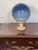 1970s Art Glass 8” Sphere on Onyx Stand For Sale - Image 4 of 5