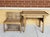 Late 20th Century Chinese Elm Desk With Hidden Nesting Chair For Sale - Image 10 of 11