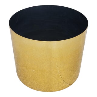Vintage 1970's Paul Mayen for Architectural Supplements Extra Large Brass Planter For Sale