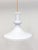 Holmegaard Vintage Danish Modern Holmegaard Etude Opaline Glass Pendant Light For Sale - Image 4 of 4
