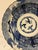 Antique Blue and White 17" Wide Fuyode Plate - Circa 1830 For Sale - Image 6 of 17