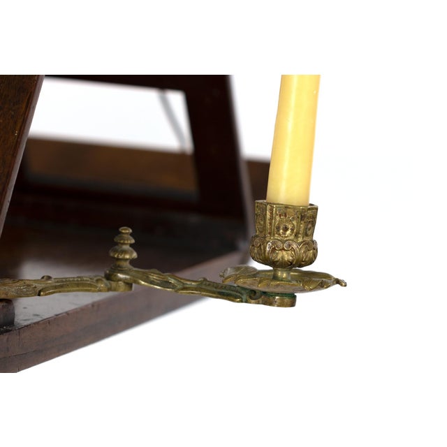 Early 19th Century English Regency Walnut Duet Stand For Sale - Image 10 of 13