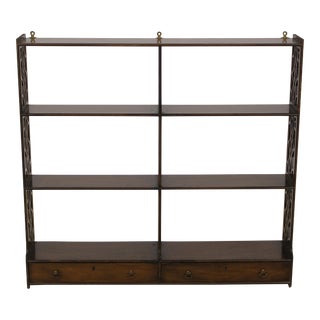 Kittinger Colonial Williamsburg Mahogany Hanging Shelf For Sale