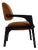 Arches Dining Chair in Camel Cotton Velvet from Insidherland For Sale