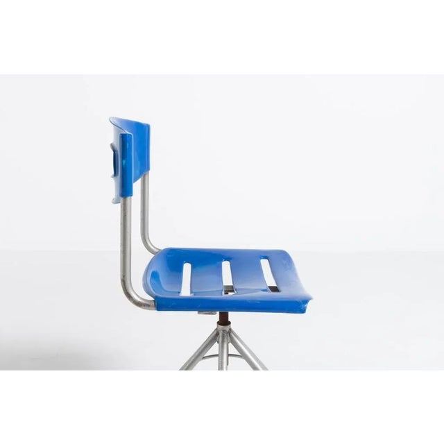 Vintage Industrial Stool For Sale - Image 9 of 16