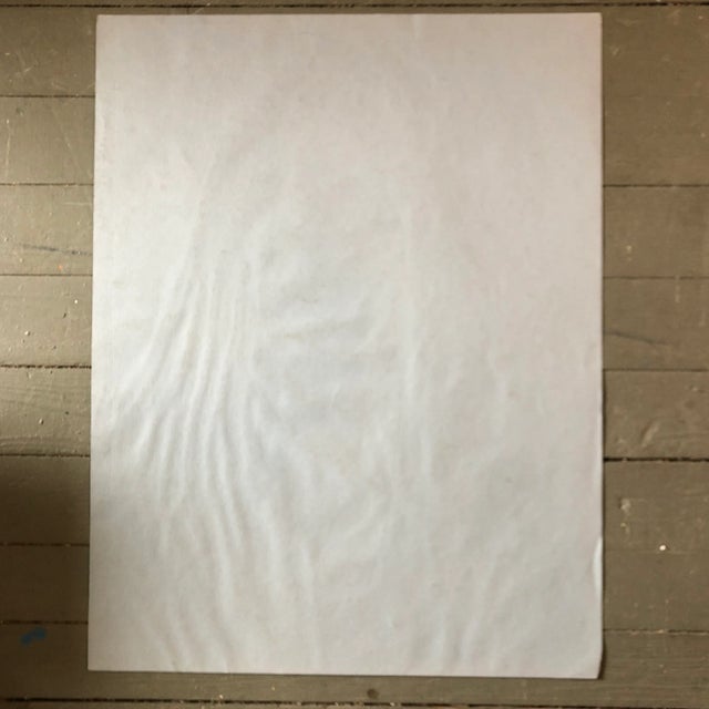 Original Vintage Impressionist Tabletop Still Life Pastel Drawing 1970’s For Sale - Image 4 of 5