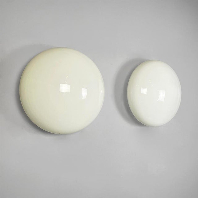 Italian Modern Magnolia Wall Lamps by Sergio Mazza for Quattifolio, 1970s, Set of 2 For Sale - Image 13 of 13