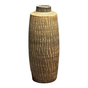 Gunnar Nylund, Swedish Mid-Century Modern, Large Floor Vase, Stoneware, 1950s