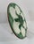 1920s Antique French Longchamp Majolica Green and White Oyster Plate For Sale - Image 9 of 13