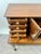 1980s Queen Anne Style Pennsylvania House Secretary Writing Desk in Cherry Wood For Sale - Image 5 of 16
