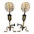 Tudor Andirons 1920s For Sale
