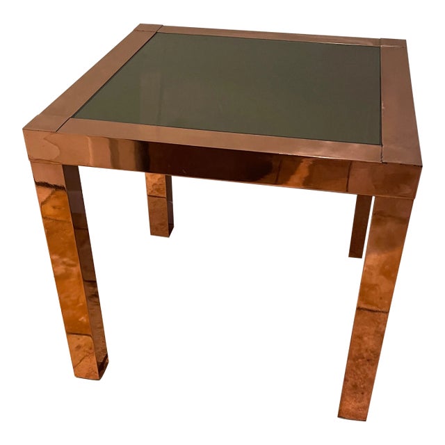 1960s Mid-Century Modern Square Occasional/ Side Table For Sale