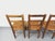 Vintage Brutalist Wooden and Straw Chairs, 1960s, Set of 4 For Sale - Image 6 of 18