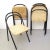Straw Chairs, 1970s, Set of 4, in Very Good conditions. Designed 1970 to 1979