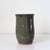 Signed Handmade Ceramic Studio Pottery Tumbler Shaped Vessel With Abstract Brushwork & Variegated Glaze For Sale In Tulsa - Image 6 of 16