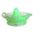 Green Uranium Vaseline Depression Glass Juicer Reamer Citrus Serving Dish 4919b For Sale