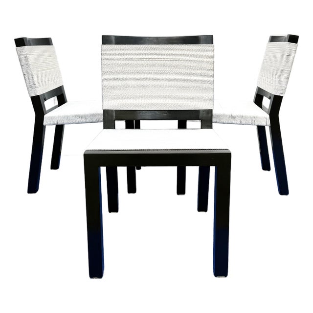 1950’s String Chair by VKG of Beverly Hills-Set of Three For Sale