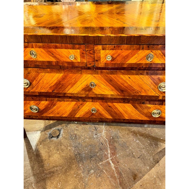 18th Century 18th C. Italian Walnut Commode For Sale - Image 5 of 6