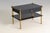 Mid-Century Modern Glass and Brass Side Table with Drawer, 1970s For Sale - Image 3 of 6