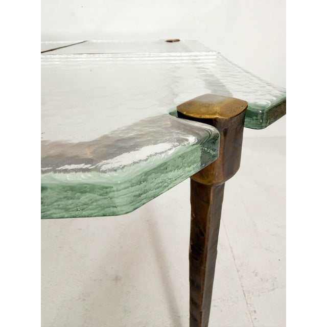 Vintage German Brutalist Side Table by Lothar Klute, 1980s For Sale - Image 11 of 18