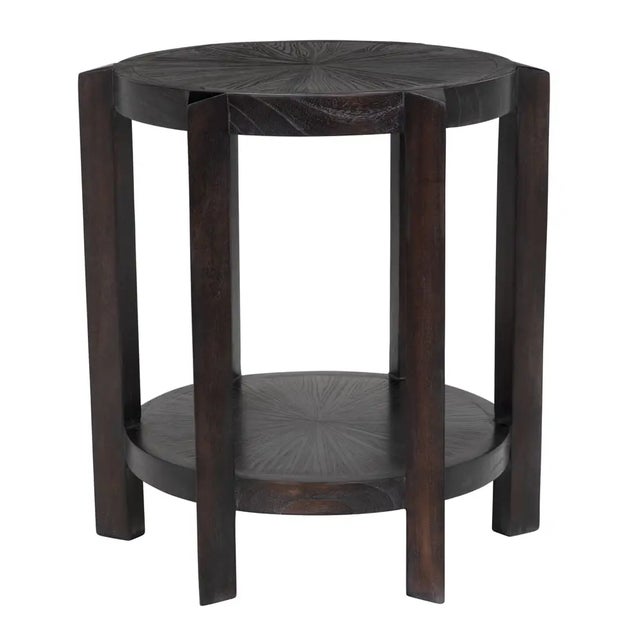 2020s NOIR Yuhuda Small Side Table, Sombre Finish For Sale - Image 5 of 5