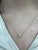 Beautiful classic natural diamond pendant necklace. Simple, modern, and classic. By Alexander Beverly Hills. 0.81 carat...