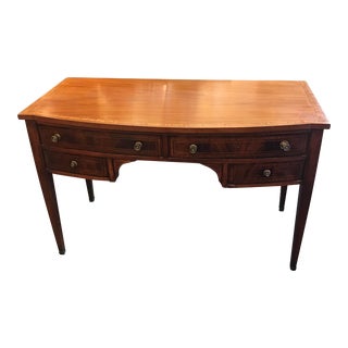 1920s Hepplewhite Style Mahogany Desk For Sale
