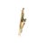 Contemporary 1960's Yellow Gold Filled Krementz Horseshoe and Enameled Shamrock Pin For Sale - Image 3 of 4