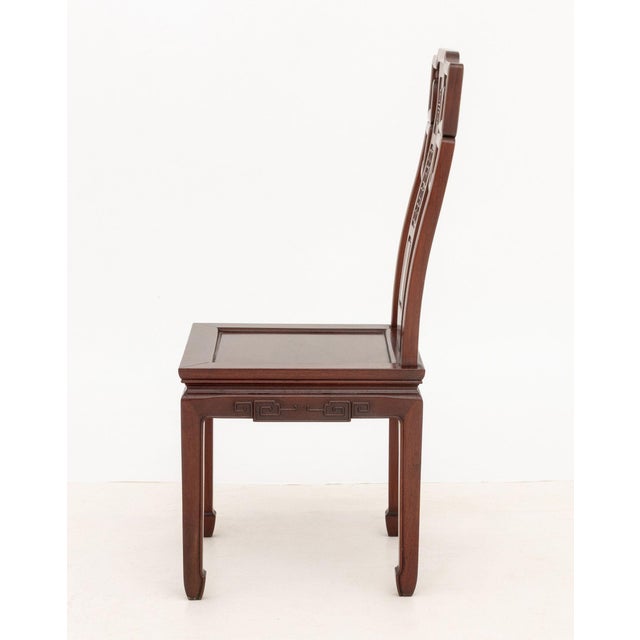 Chinese Modern Rosewood Armchairs and Side Chair Set, 3 For Sale - Image 12 of 13