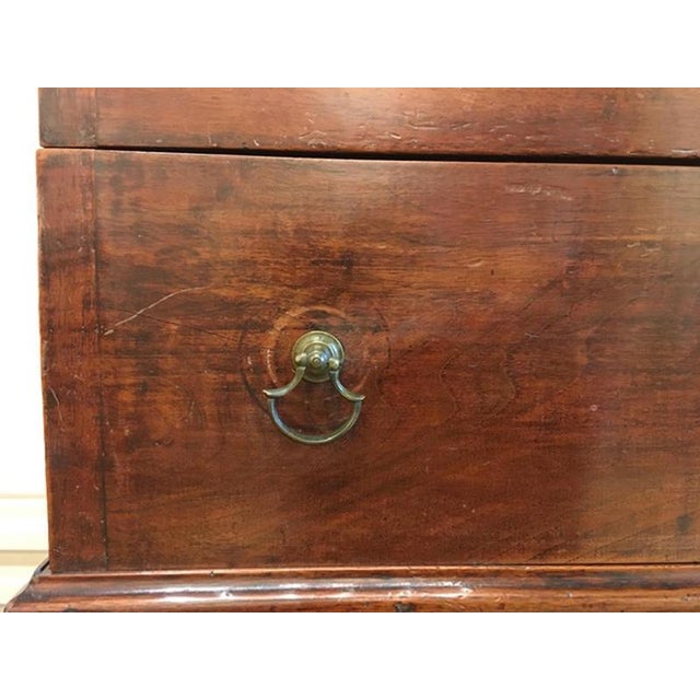 18th Century Louis Xv Walnut Side Table Gueridon with Drawings, Italy, 1750 For Sale - Image 13 of 18