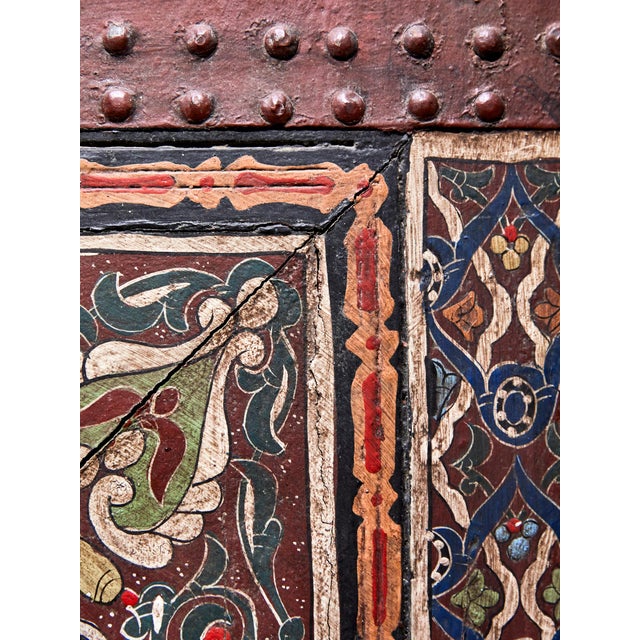 Antique Moroccan Hand Painted Doors A Pair Chairish