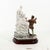 Wood 1980s Capodimonte "Michelangelo Sculpts Moses" Porcelain Sculpture on Wood Base Early Limited Edition For Sale - Image 7 of 15