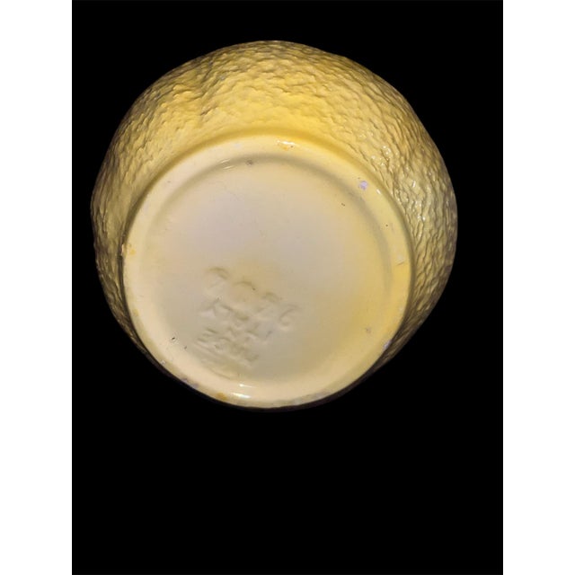 Mediterranean Late 20th Century Italian Majolica Lemon Pitcher For Sale - Image 3 of 6