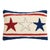 Americana Stars Hook Pillow, 12" x 8" For Sale