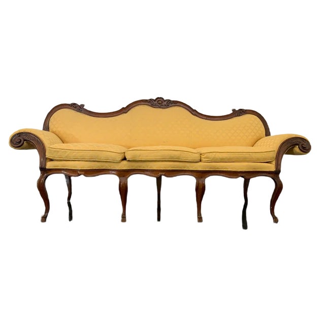 Louis XV Solid Conversation Sofa For Sale