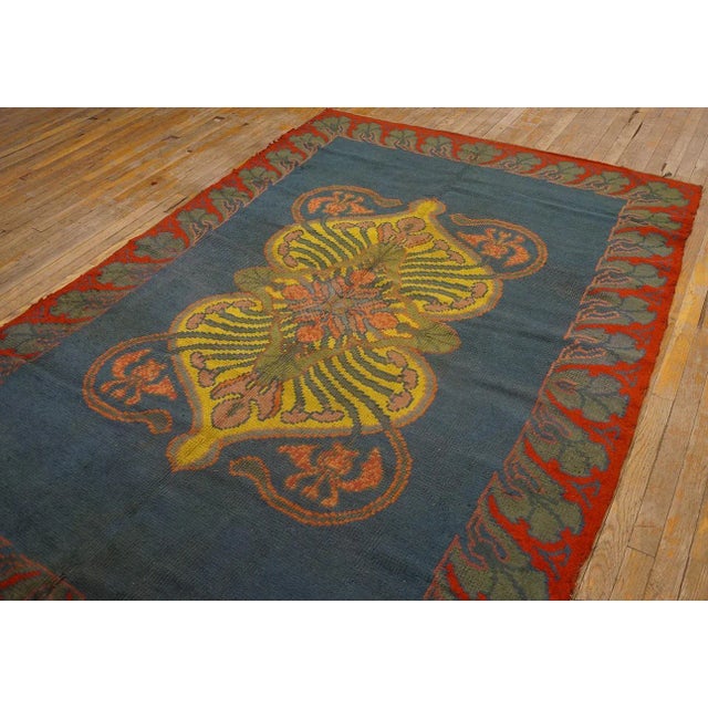 Early 20th Century Irish Donegal Arts & Crafts Carpet ( 5'7" x 7'9" - 170 x 296) For Sale - Image 11 of 12