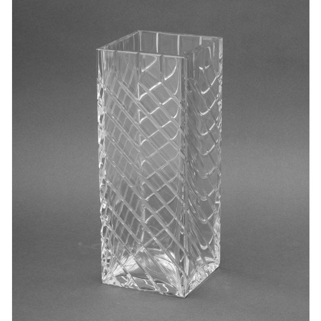 Late 20th Century Baccarat Crystal "Kalimnos" Vases, 3 For Sale - Image 5 of 8