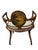 French 19th Century French Louis XV Style Hand-Painted Romantic Armchair For Sale - Image 3 of 14