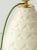Charles Catteau Vintage Ceramic Urn Table Lamp in Glacial Blue with New William Morris Shade For Sale - Image 4 of 13