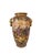Chinoiserie Late 20th Century Japanese Royal Satsuma Chinoiserie Pagoda Foo Dog Decorative Vase For Sale - Image 3 of 5