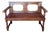 Spanish Castilian Style Oak Bench, Early 20th Century For Sale