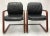 Wood Vecta Contract Cantilever Leather Chairs - a Pair For Sale - Image 7 of 7