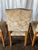 Wood Late 19th Century Set of Six Floral Tapestry Dining Chairs With Turned Legs For Sale - Image 7 of 8