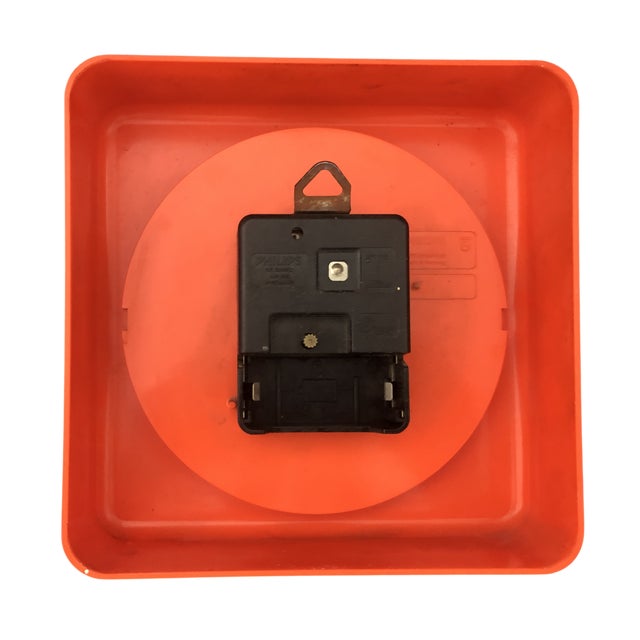 Vintage HF Quartz Wall Clock from Philips, 1970s For Sale - Image 6 of 7