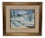 Lucille Hobbie (1915-2008) Winter Landscape C.1952 For Sale
