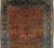 Persian Antique Persian Sarouk Carpet, Handmade Oriental Rug, Navy, Rust, Lt Blue, Ivory For Sale - Image 3 of 18