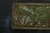 Tiffany Studios New York Pine Needle Bronze and Favrile Slag Glass Pen Tray For Sale In South Bend - Image 6 of 12