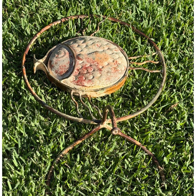 Vintage Handcrafted Iron Fish Sculpture For Sale - Image 11 of 12